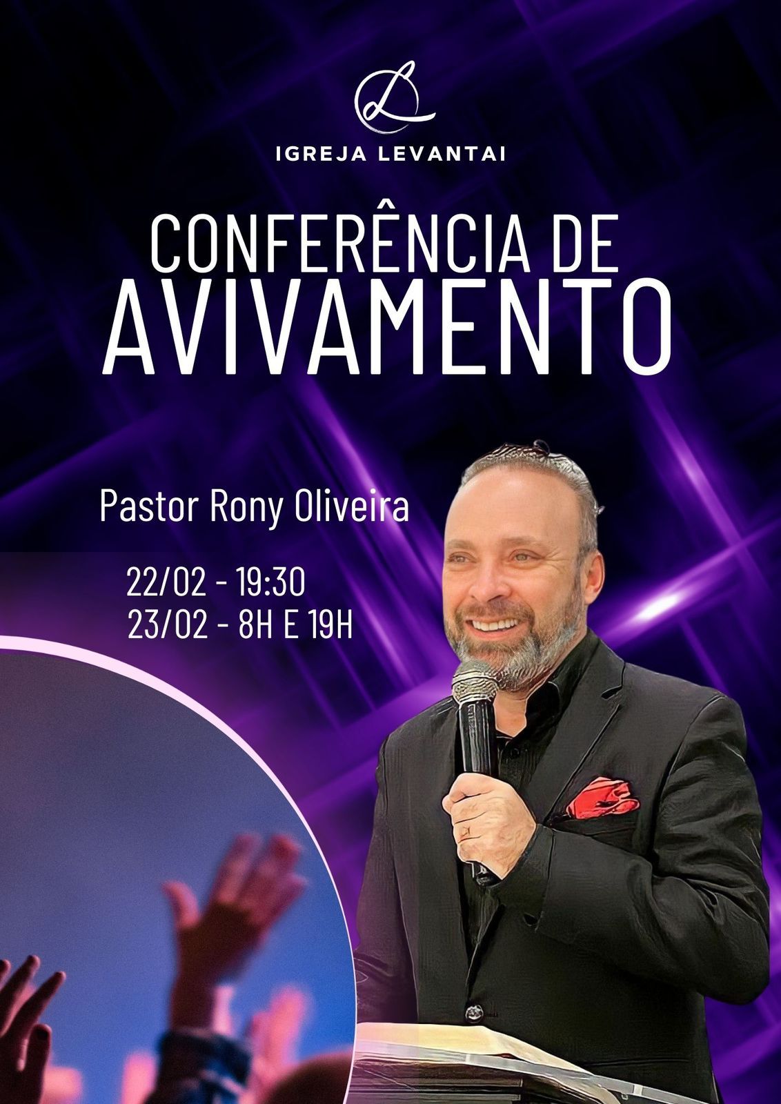 Superação e Missão: Pastor Rony de Oliveira Lidera Conferência de ...